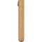 Ekena Millwork Merced Arts and Crafts Smooth Bracket w/ Offset Brace, Western Red Cedar, 5 1/2"W x 36"D x 40"H BKT0604X36X40MRC03SWR - alternate 2
